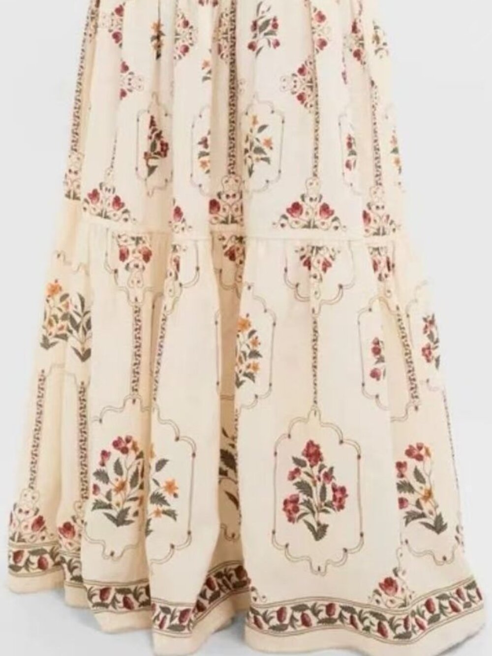 Zimmermann Women’s Cream Floral Embroidered Maxi Dress - Picture 5 of 6